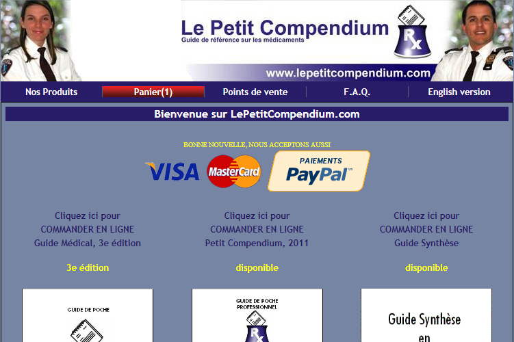 Page Le Petit Compendium