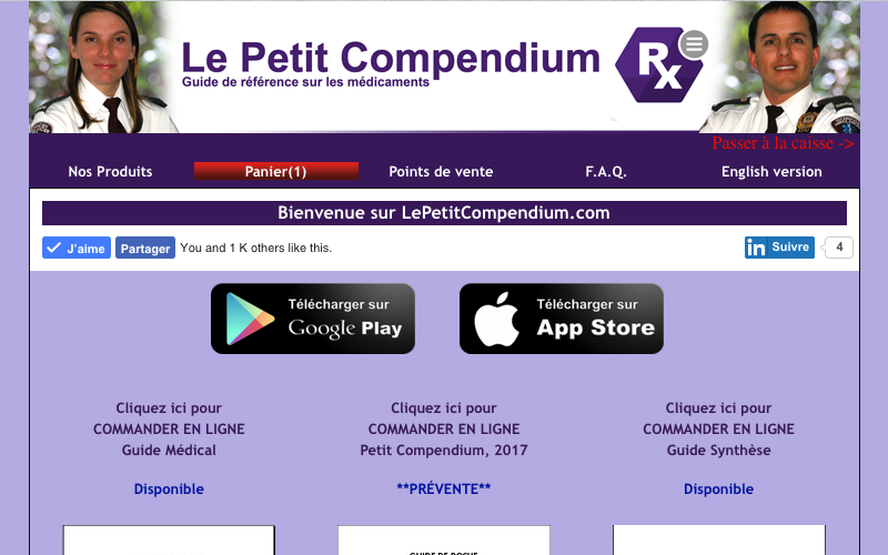 Petit Compendium Web Page